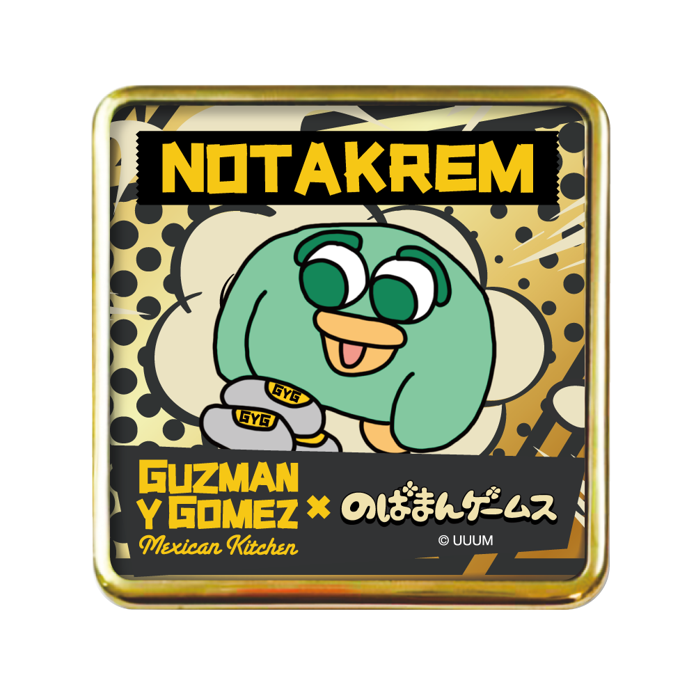 【のばまん×GYG】トレーディング箔缶バッジ<全6種>