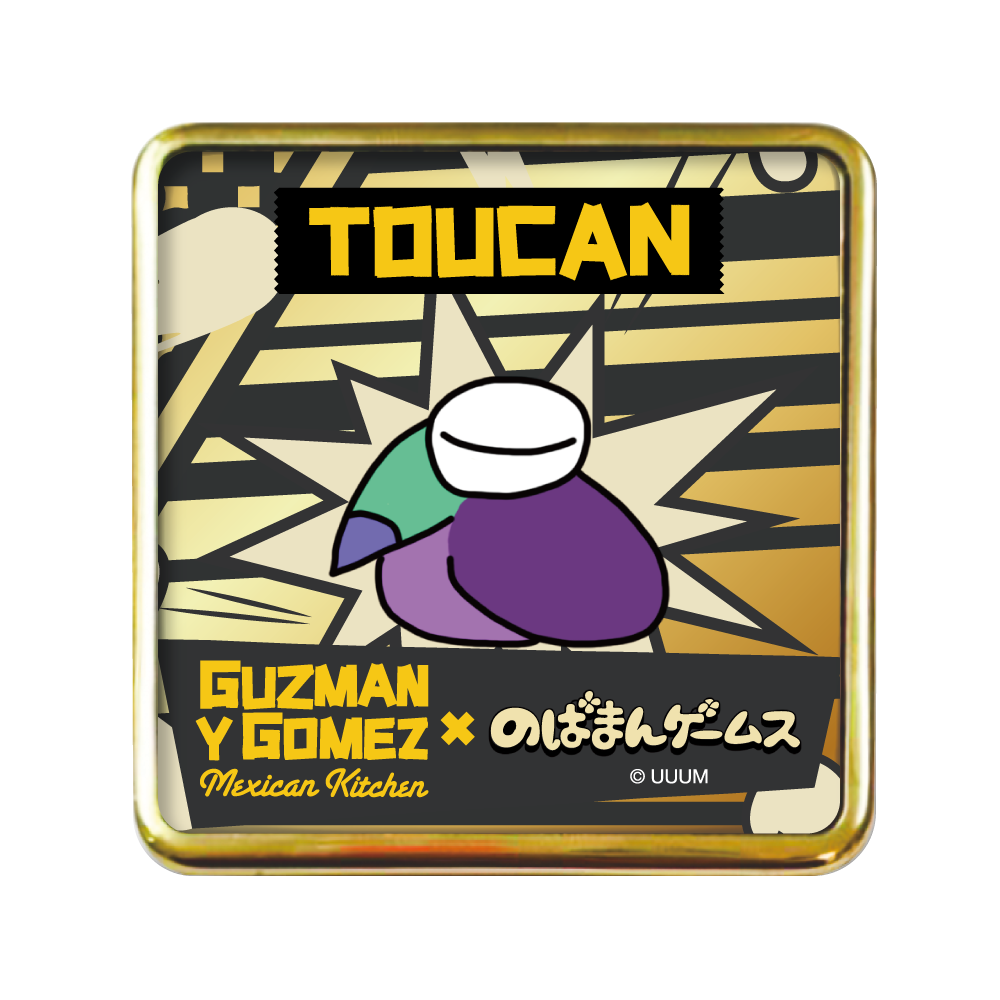 【のばまん×GYG】トレーディング箔缶バッジ<全6種>