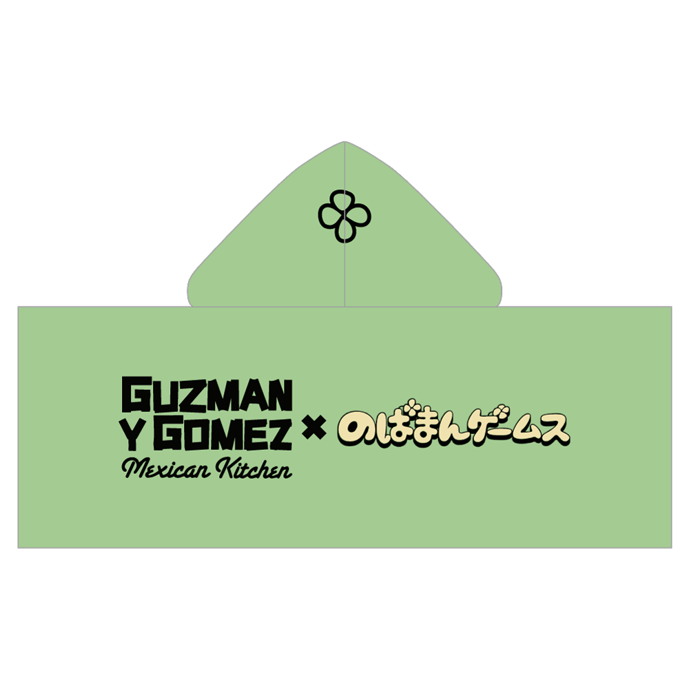 【のばまん×GYG】よつろんのフード付きタオル